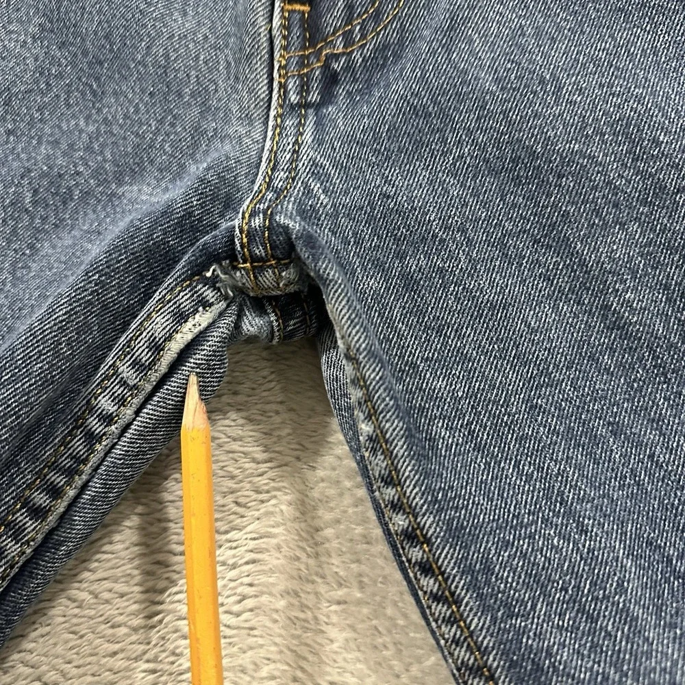 Levi's 505 Jeans Men's 33 x 33* Straight Blue Denim Y2K Vintage 90s